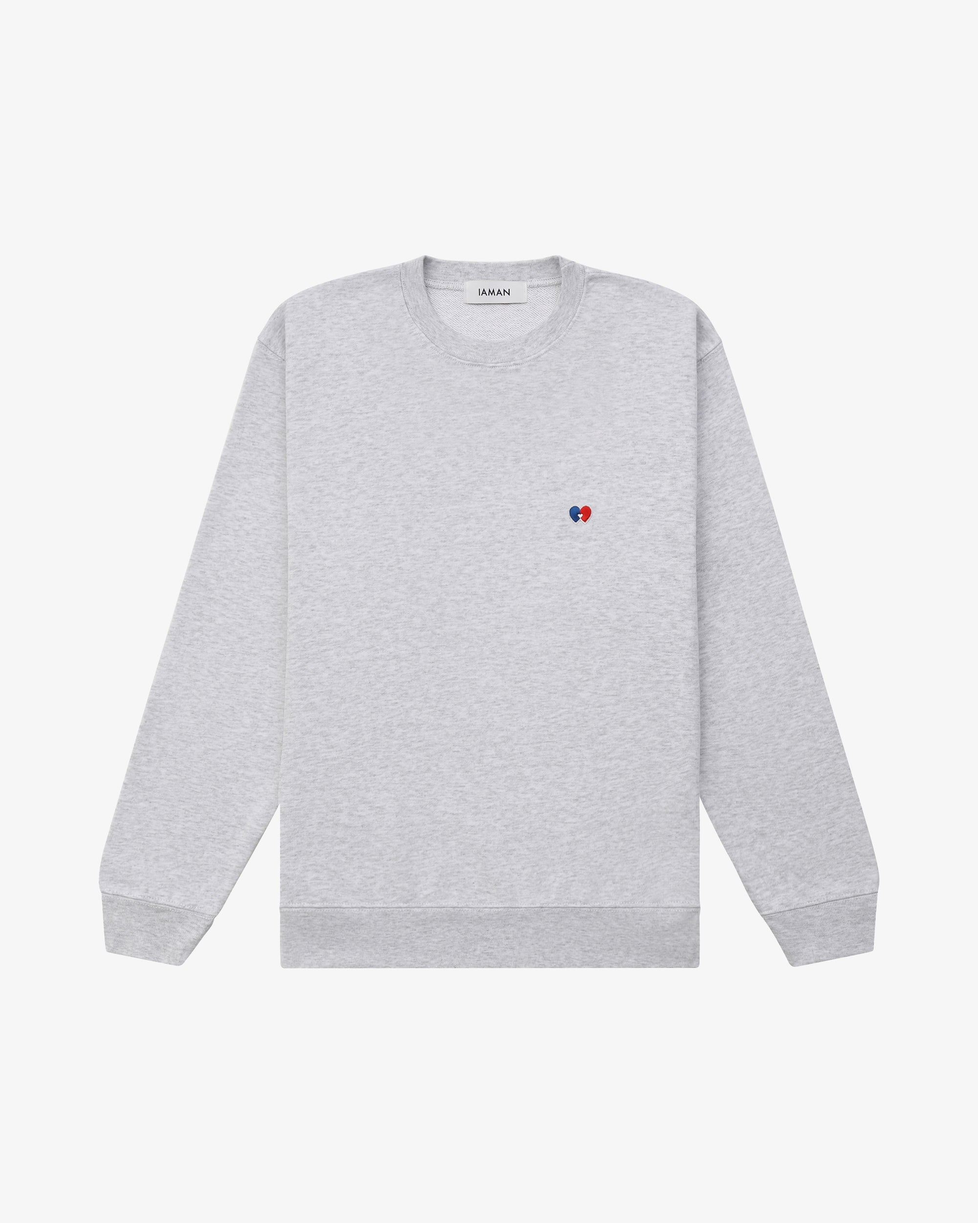 Logo Patch Sweatshirt_Grey