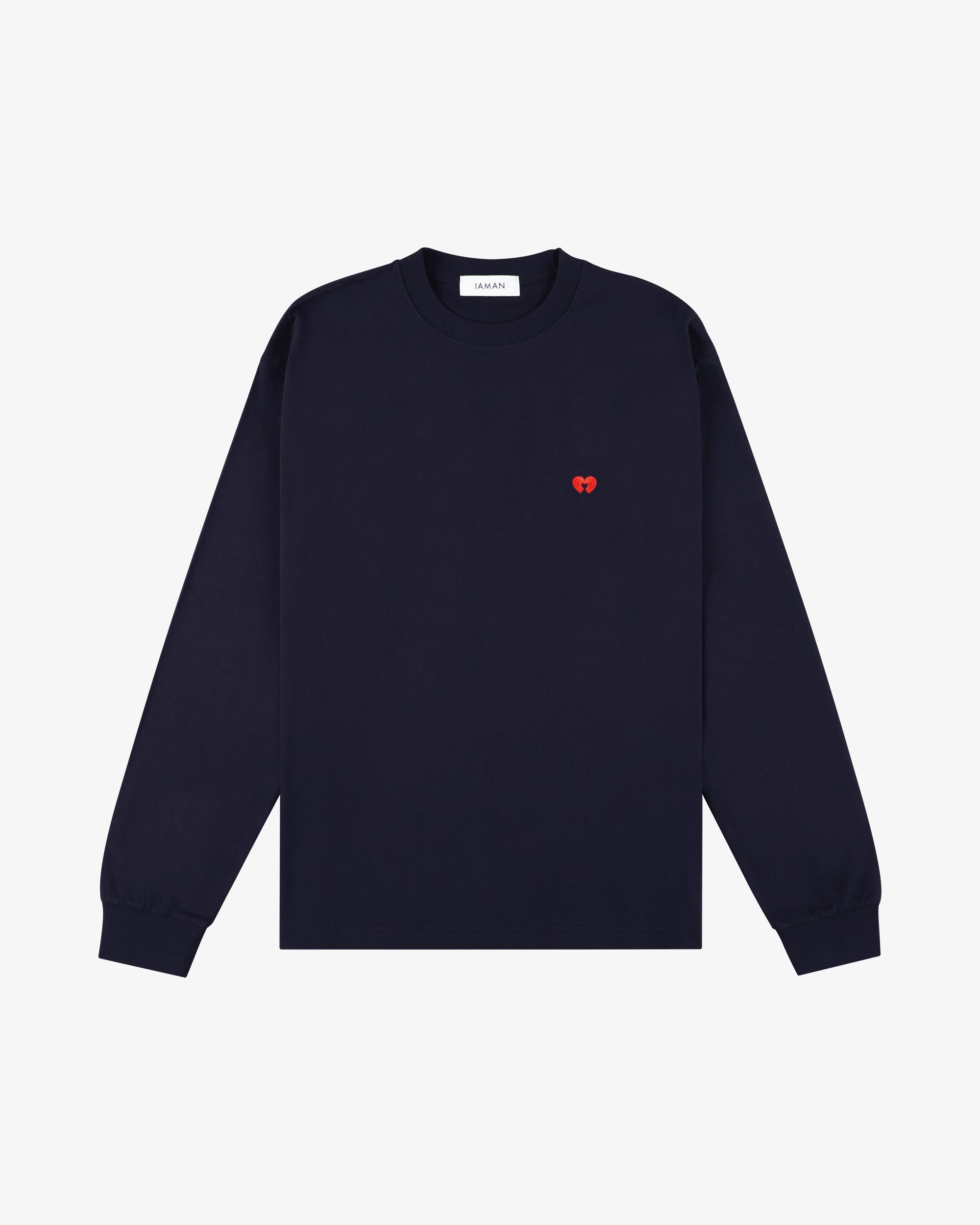 Logo Long-Sleeve T-Shirt_Navy