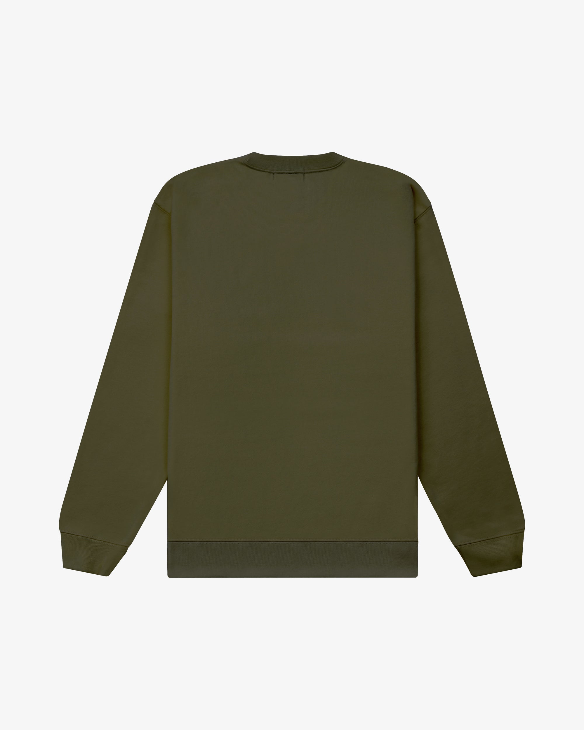 Logo Patch Sweatshirt_Olive Green