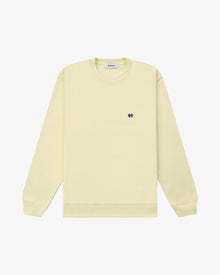 Logo Patch Sweatshirt_Light Yellow