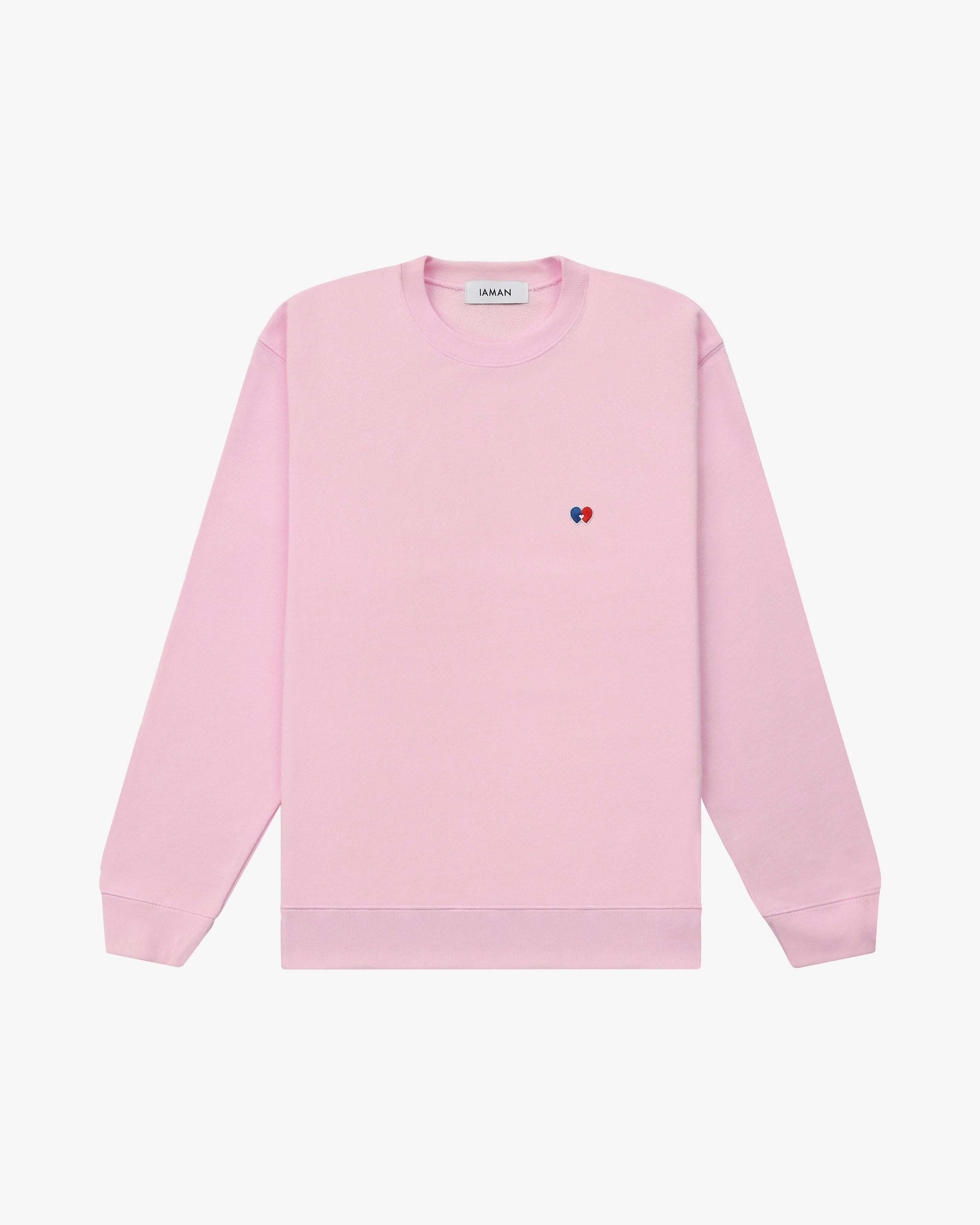 Logo Patch Sweatshirt_Pink