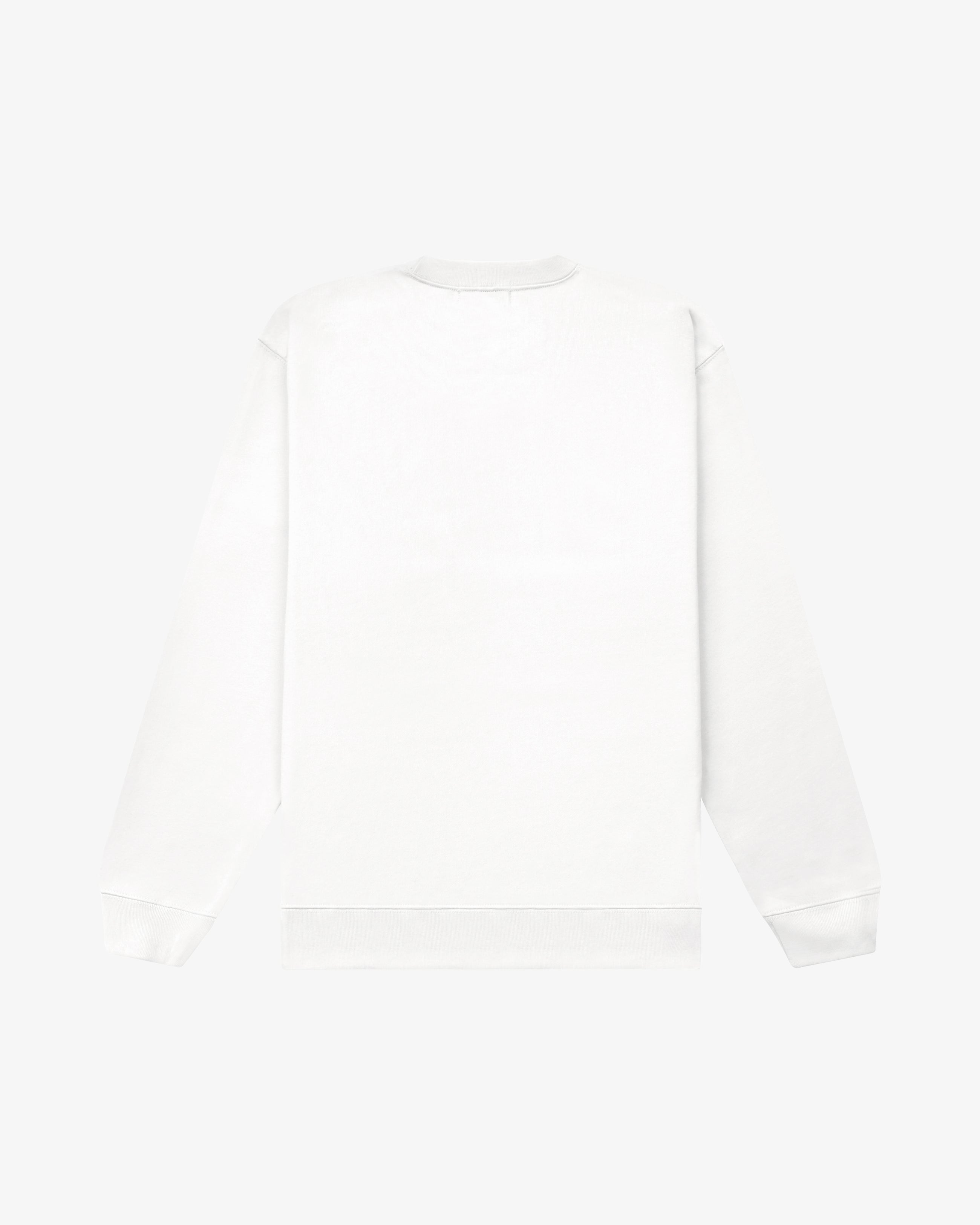 Logo Patch Sweatshirt_White